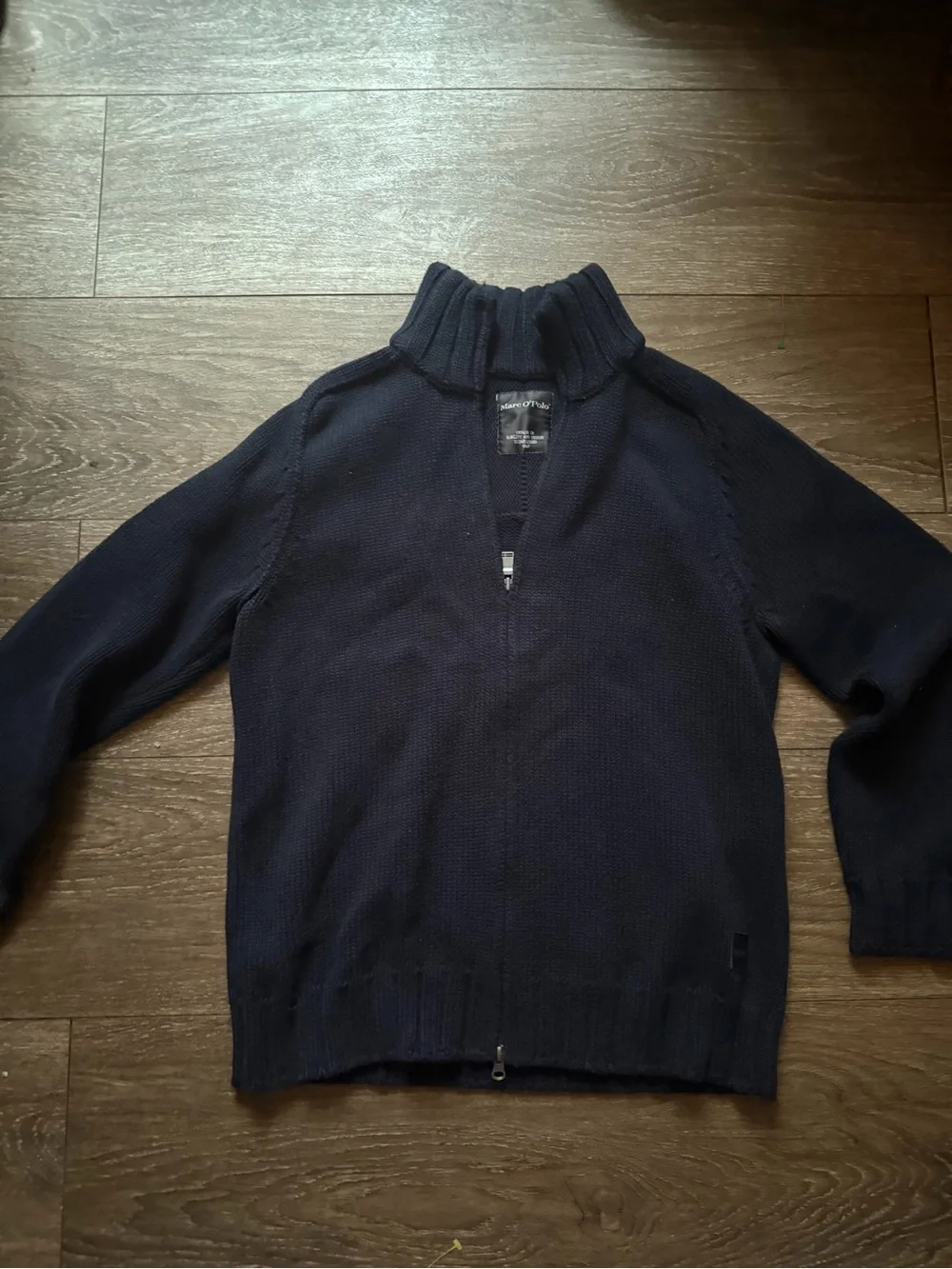 Half-Zip Navy Men's Sweater
